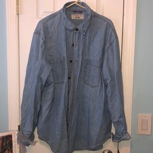 Levi’s denim - long sleeve, button up